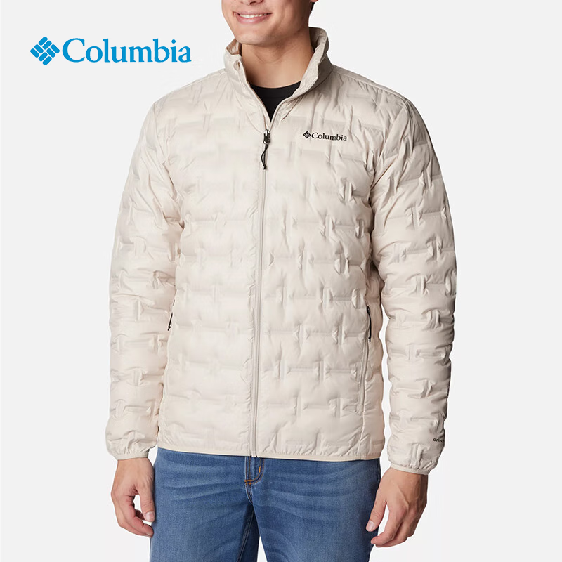 Columbia哥伦比亚羽绒服男冬季款户外通勤夹克防风保暖650蓬无缝热压外套 WE8412278