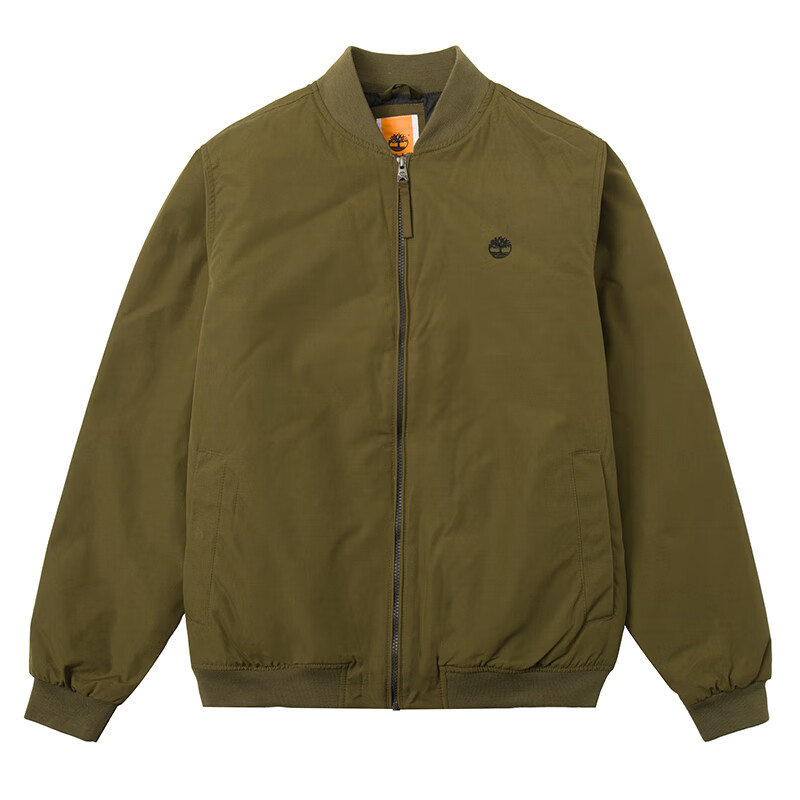 Timberland添柏岚外套男棒球服秋冬户外徒步登山防风宽松舒适飞行夹克A5M9T A5M9T302/橄榄绿色