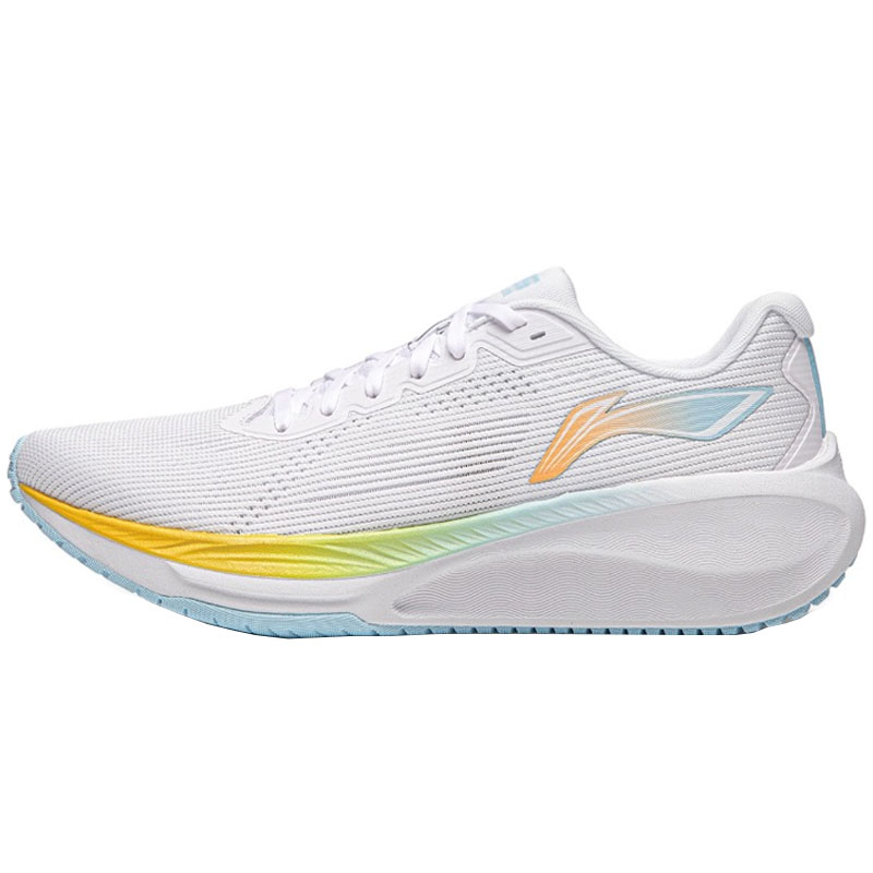 LiNing李宁 吾适Lite 2.0 标准白 防滑耐磨 低帮跑步鞋ARSU009-7