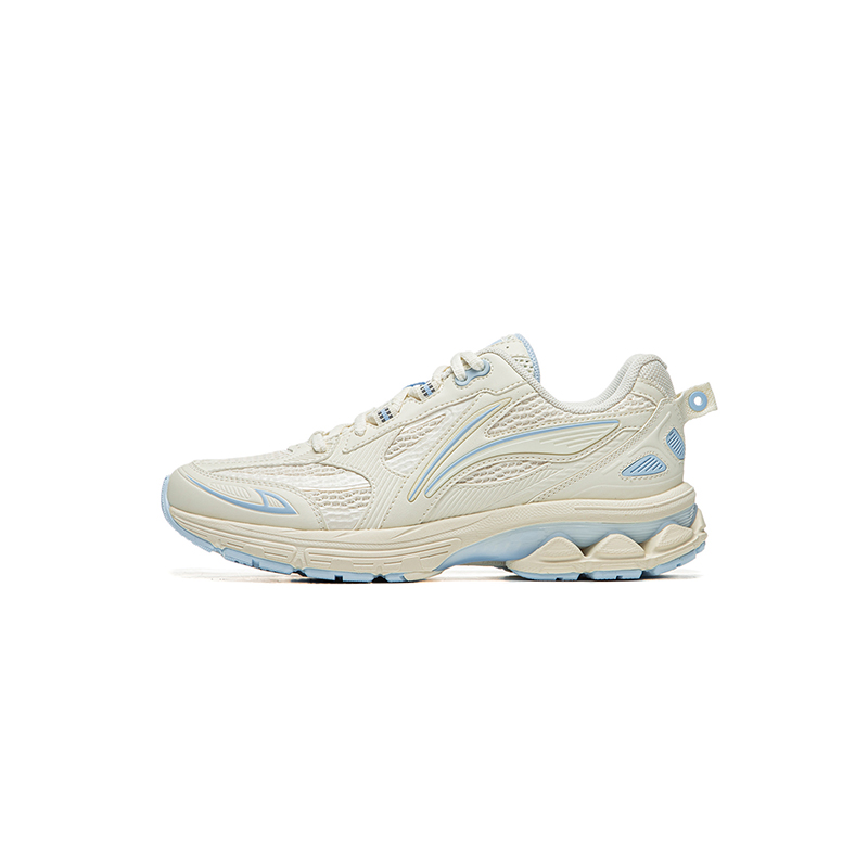 李宁扶摇2.0丨 跑步鞋女款复古潮流休闲百搭健身慢跑老爹鞋运动鞋ARXU002-9