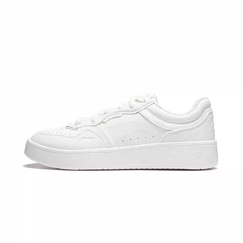 李宁行初2 V2休闲鞋女鞋板鞋滑板鞋经典时尚低帮运动鞋AGCU108-6