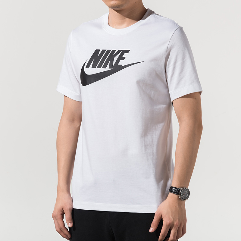 Nike耐克短袖男跑步训练运动T恤圆领休闲短袖上衣AR5005-101