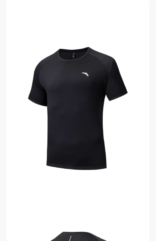 安踏运动套装男士夏季速干冰丝薄款透气健身服452520201-2