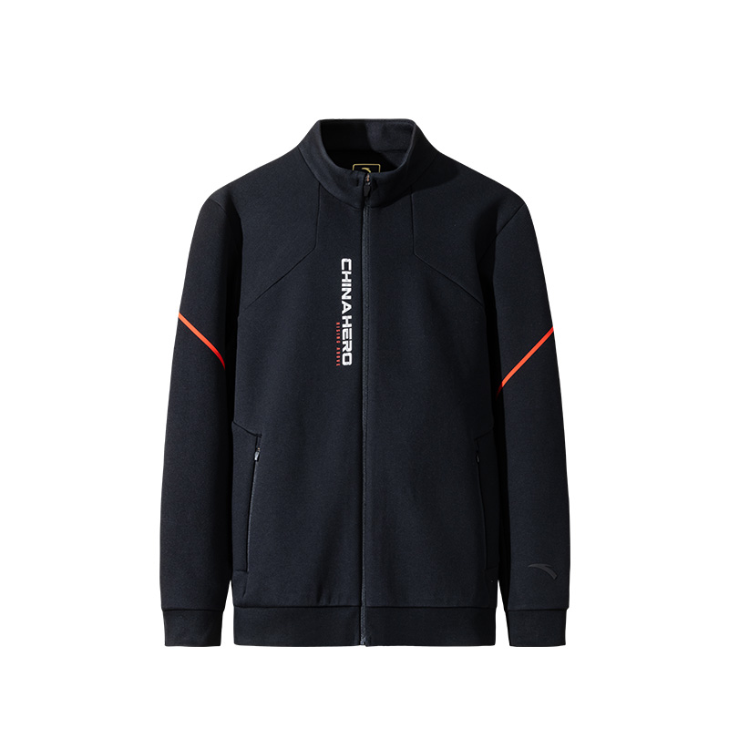 安踏立领运动外套女士冬季新款开衫卫衣针织运动服上衣162447714S-4