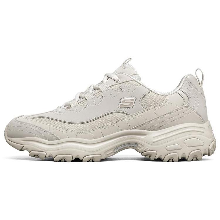 斯凯奇男鞋夏季透气运动鞋官方正品25新款熊猫鞋男士休闲鞋52675-NAT