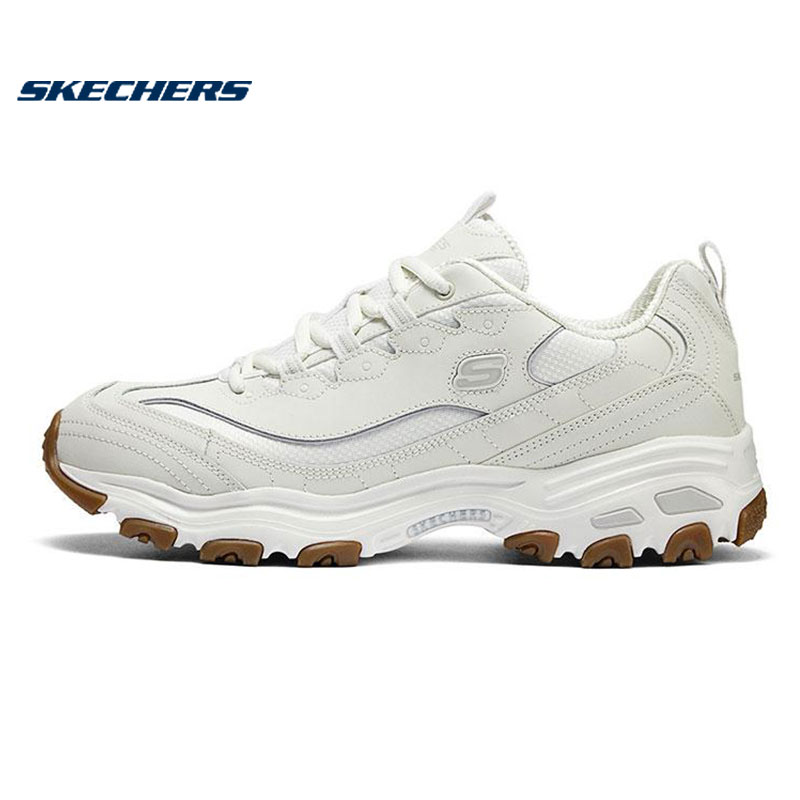 斯凯奇男鞋夏季透气运动鞋官方正品25新款熊猫鞋男士休闲鞋52675-OFWT