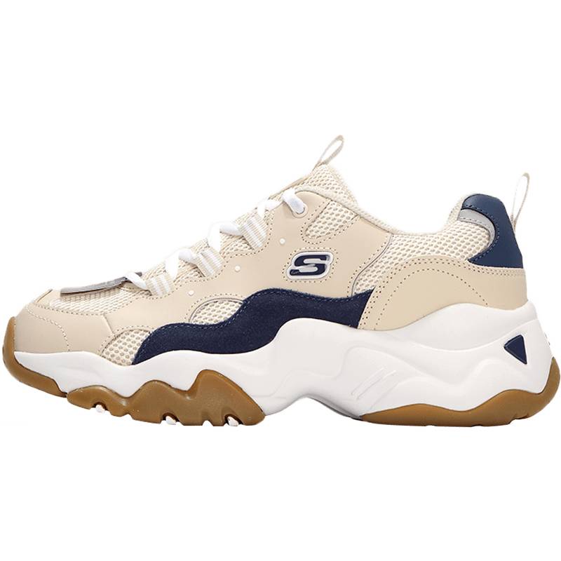 斯凯奇女鞋夏季透气运动鞋官方正品25新款熊猫鞋女款休闲鞋149094-TNV