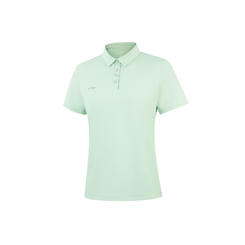 李宁短袖POLO衫女士2026新款健身系列夏季翻领针织运动服APLW480