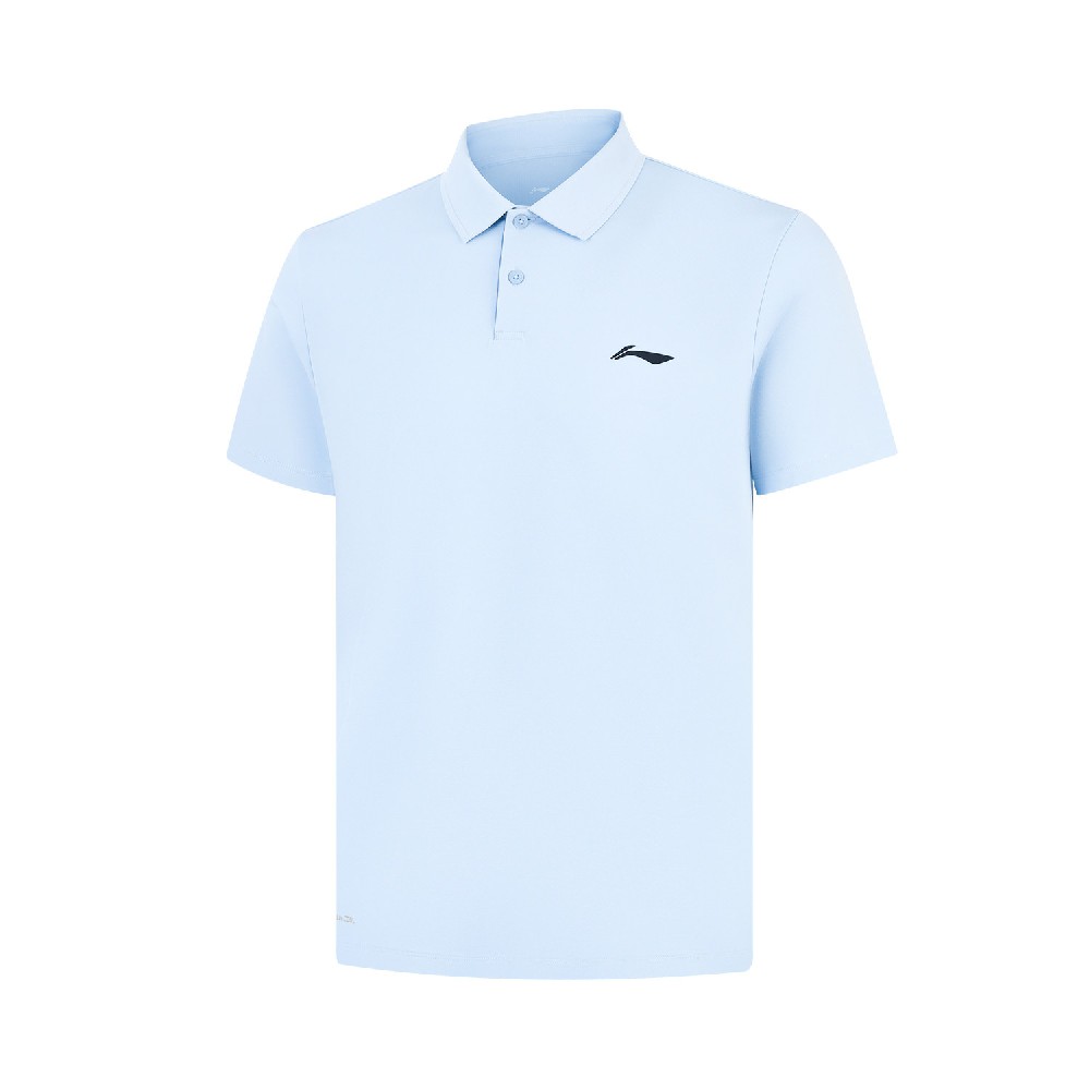 26新款李宁短袖POLO衫速干男女同款同色翻领短袖三色APLW149