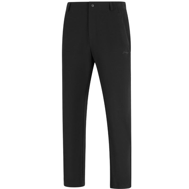 李宁男女同款针织运动长裤团购系列裤子四面弹AKYW047